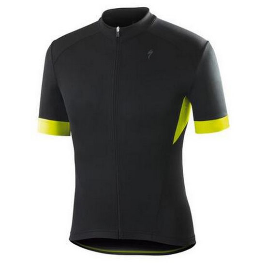 2016 Maillot Specialized Tirantes Mangas Cortas Amarillo Y Negro